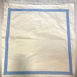 Pottery Barn cotton edge detail euro sham cover